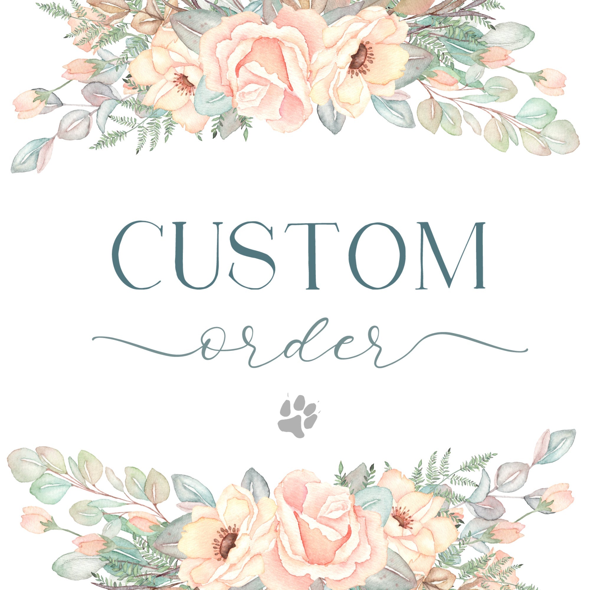 Custom Order for Millie