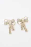 Crystal Bow Earrings