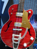 BRIAN SETZER- Dice Hollow Body Gretsch 1:4 Scale Replica Guitar ~Axe Heaven~