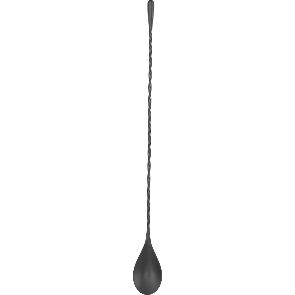 COCKTAILIER 12" Bar Spoon - Right Handed - Black