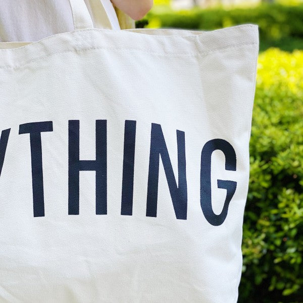 For Everything Canvas Tote – Oversized Everyday Bag
