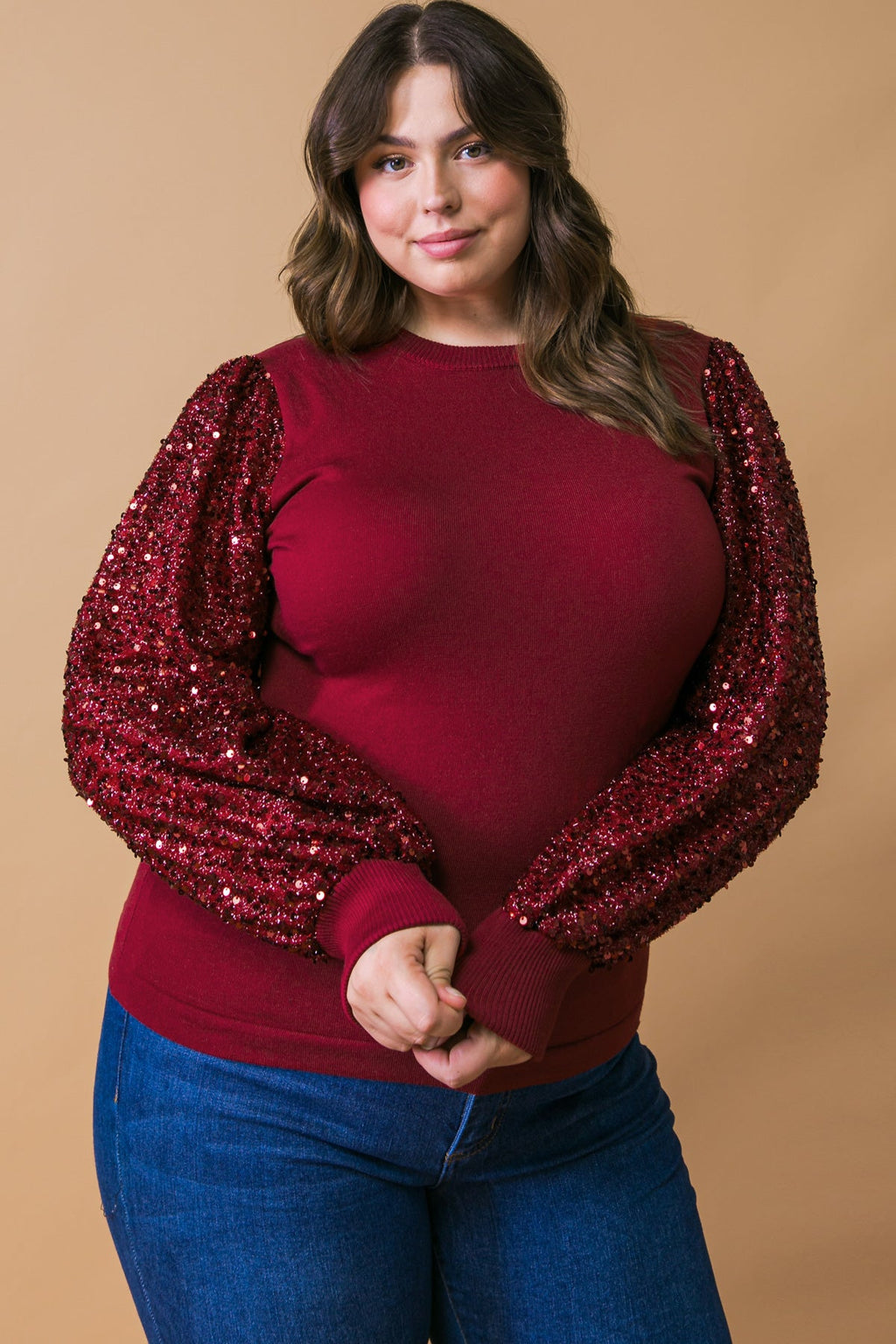 FEELING THE FUN SWEATER TOP