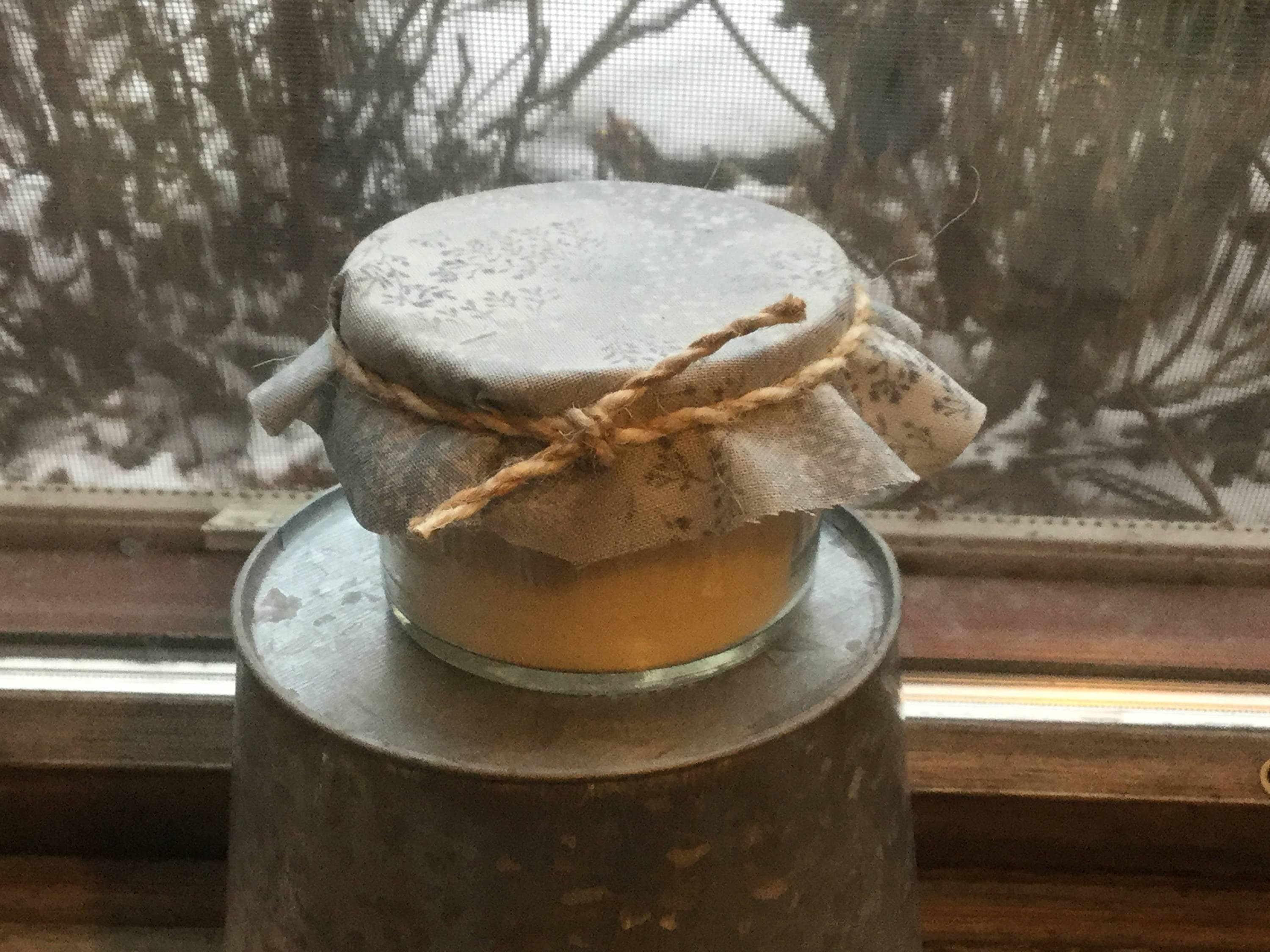 Fabric Covered Wedding Favor Candle 4oz Jar-Wedding-Baby-Bridal Shower-Soy Candle Favor Belle Savon Vermont
