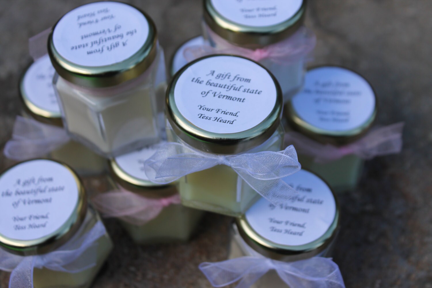 Candle Favor-Wedding-Baby Shower-Bridal Shower-Wedding Favor Jar