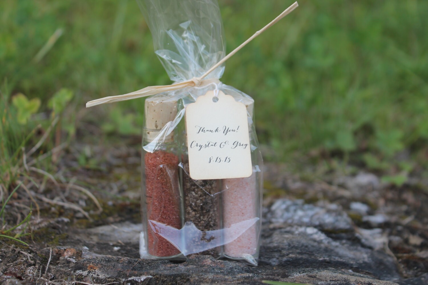 Culinary Salt Favor-A Voyage of Salts-Weddings-Bridal-Baby-Showers-Place Card Favors -Save the Date