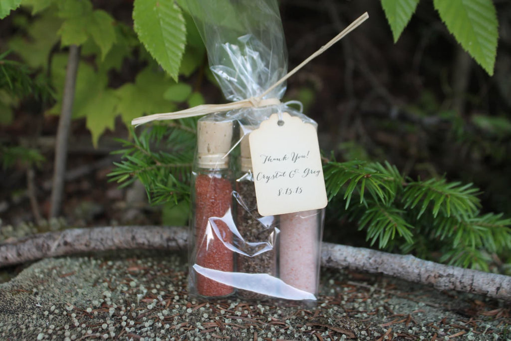 Culinary Salt Favor-A Voyage of Salts-Weddings-Bridal-Baby-Showers-Place Card Favors -Save the Date