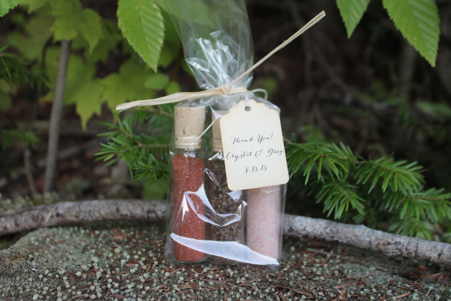 Culinary Salt Favor-A Voyage of Salts-Weddings-Bridal-Baby-Showers-Place Card Favors -Save the Date