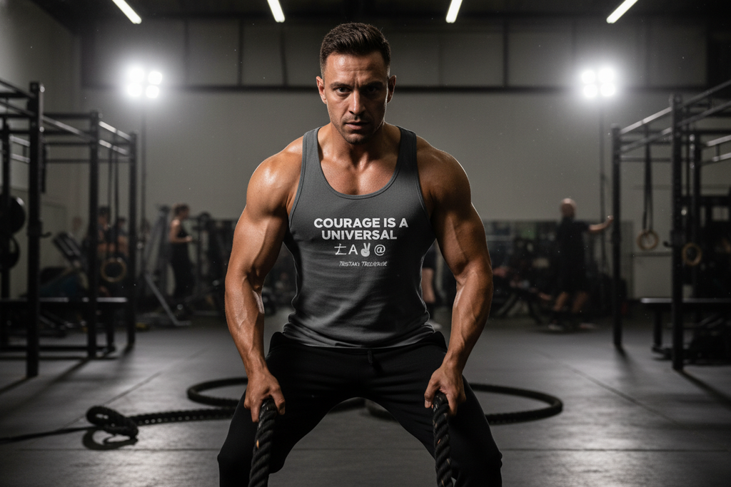 Courage is a Universal Language – Tank Top
