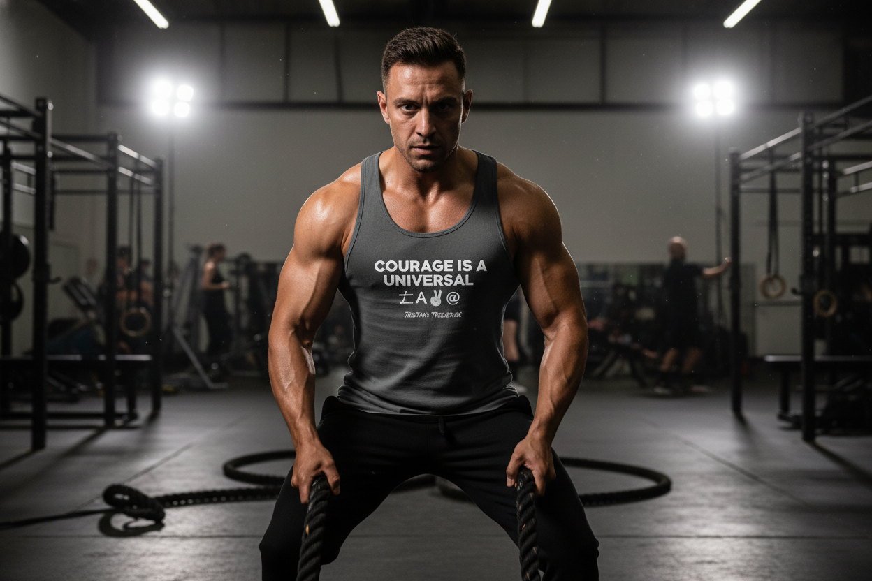 Courage is a Universal Language – Tank Top